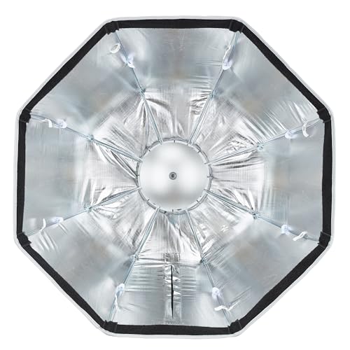 Godox 24" Foldable Octagon Softbox, Quick Release Strip Soft Box 24"