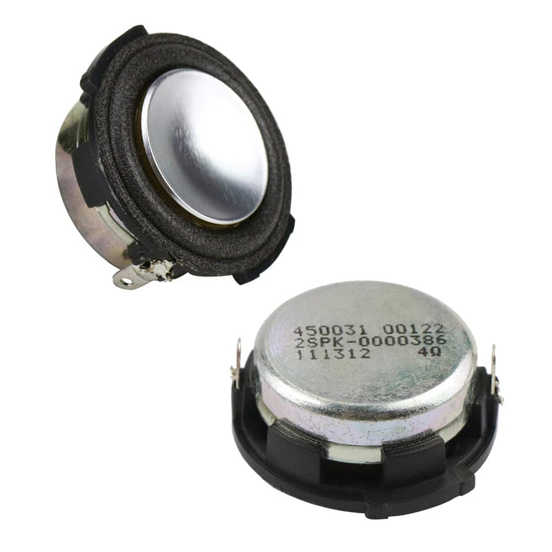 2Pcs 4Ohm 3W Full Range Audio Speaker Replacement Stereo Loudspeaker Repair Magnet Electronic Speaker Compatible with JBL On Stage Crystal Speaker DIY BT-Speaker