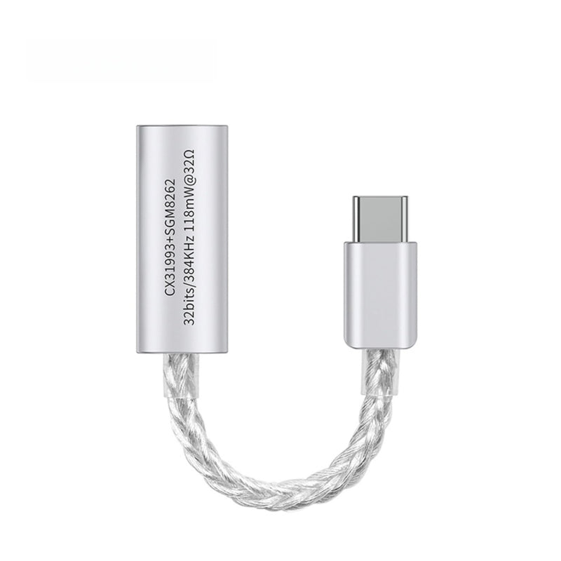 [AUSTRALIA] - JCALLY JM7 MAX USB-C to 3.5mm Headphone DAC Amplifier CX31993 + SGM8262, Type-C to 3.5mm Digital Audio Decoding for iPhone, Samsung Galaxy, iPad & Android Phone 
