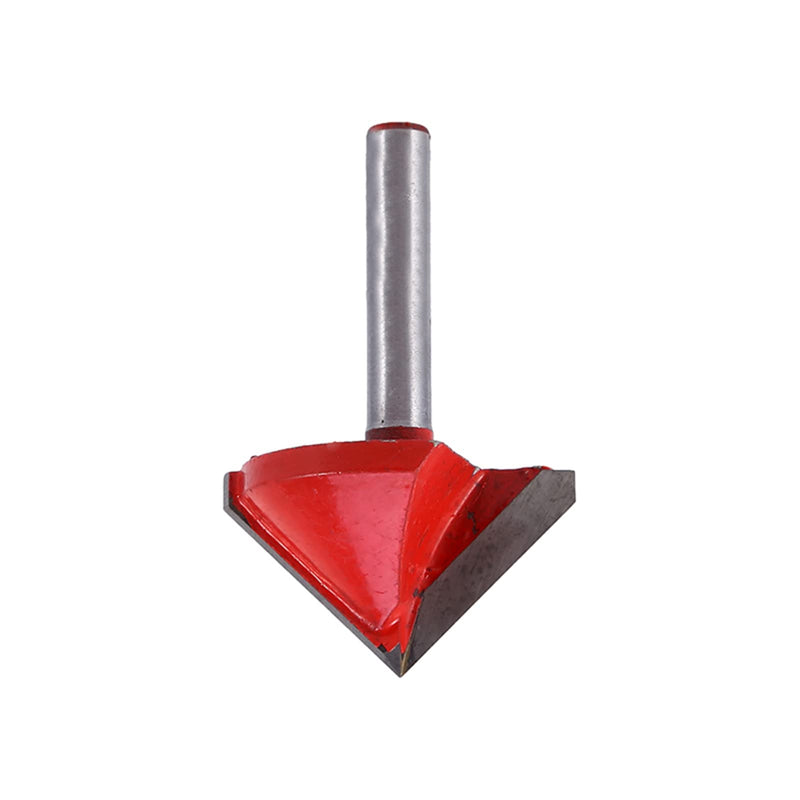 V Groove Milling Cutter, Plasterboard Cutter 90 Degree, V Groove Cutter, 90 Degree Cutter, CNC V-Bit, 14 Shank Router Bit Engraving V Shape Groove Wood Cutter Trim Chamfer Bit Wood Cutter Edge Cutter
