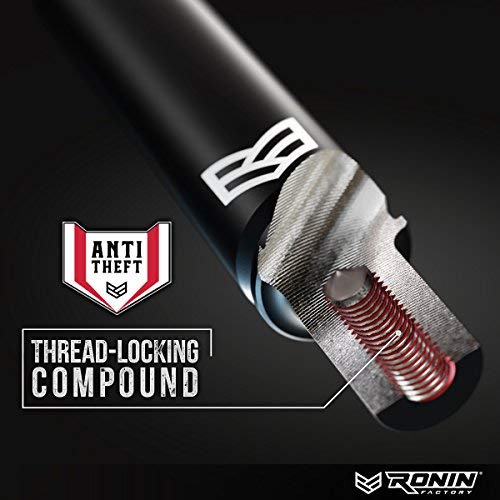 [AUSTRALIA] - RONIN FACTORY Bullet Antenna Chevy Silverado & GMC Sierra Trucks - 50 Cal Truck Antenna Accessories - Anti Theft - Carwash Safe - Short Replacement Antenna TuffLock Antenna Chevy & GMC 