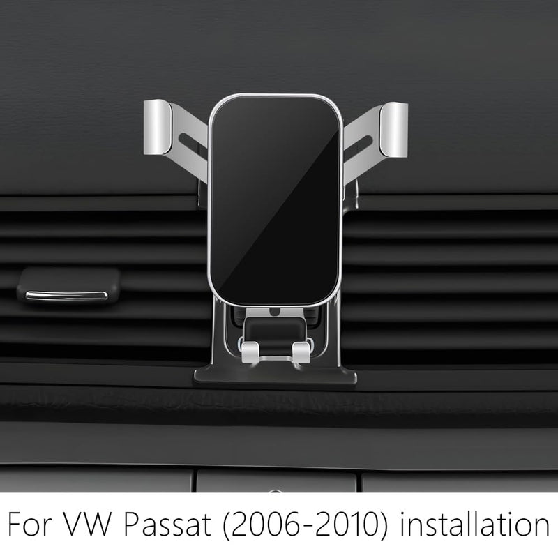 Car Phone Holder for Volkswagen VW Passat 2006-2010 and Volkswagen CC 2009-2017 Auto Interior Accessories Best Cell Phones Mount Cellphone Mobile Cradle Charging Navigation Bracket Screen Stand for VW Passat 2006-2010 and VW CC 2009-2017