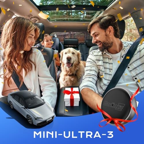Carlinkit MINI Ultra 3 Wireless CarPlay & Android Auto Adapter 2-in-1 | Plug & Play Convert Wired CarPlay/Android Auto to Wireless│for OEM Wired Cars & for iPhone and Android phone