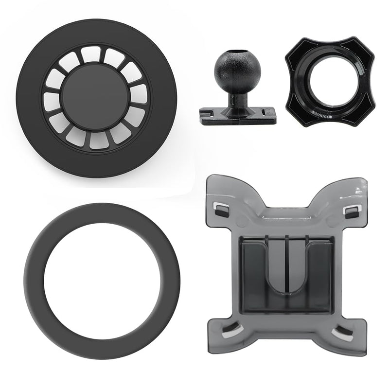BEERTE Fits MagSafe Car Mount Fit for Mercedes Benz GLE, GLS 2020-2026 Hands Free Magnetic Phone Holder for Car 360° Rotation Car Phone Mount Fit for iPhone 17 16 15 14 Series MagSafe Case All Phones