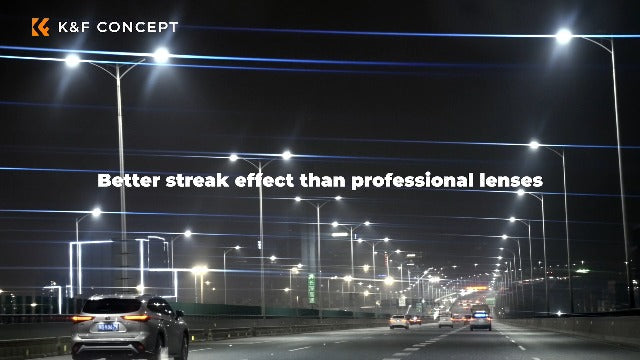 K&F CONCEPT 52mm Blue Streak Effect Lens Filter