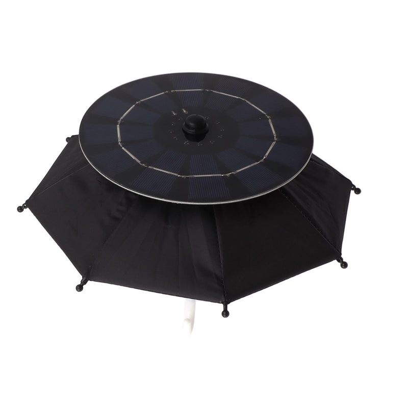 Buachois 10W Solar Panel Phone Umbrella Portable Rain Sun Protection Stand | 10W Solar Panel Phone Umbrella with Charging and Stand Portable Rain and Sun Protection Umbrella for Outdoor Activities