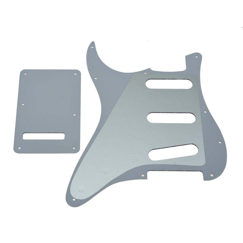 Dopro 11 Hole Strat SSS 3D Printed plastic pickguard ST Back Plate Trem Cover fits USA/Mexican Fender Strat Leopard Stripe