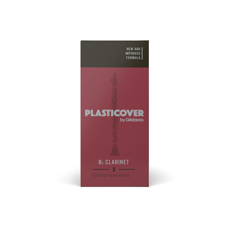 [AUSTRALIA] - Rico Plasticover Bb Clarinet Reeds, Strength 2.5, 5-pack 