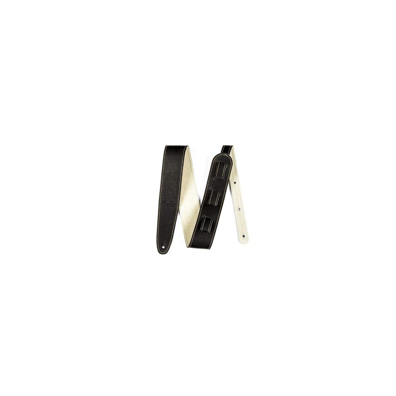Fender Ball Glove Leather Guitar Strap, Stocking Stuffers, Guitar Accessories, 2.5in, Black