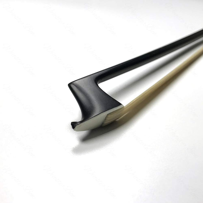 Carbon Fiber Violin Bow 1/2 Violin Bow Unbleached White Horse Hair Art No.VN108…