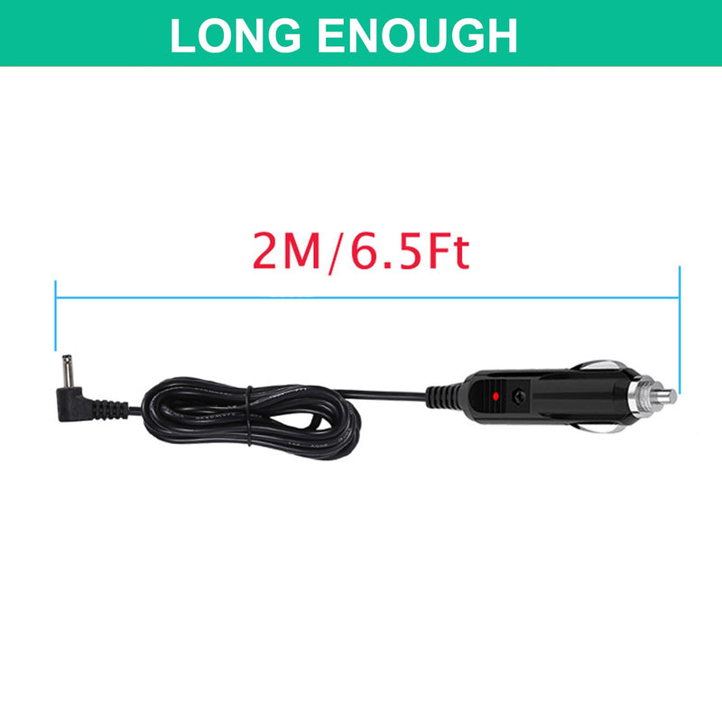 Power Cord for Furrion FOS07TADS, Whistler, Uniden DFR1 DFR3, Cobra 480i Esr800 Xrs9370 Esd7570 Radar Detector Car Adapter Charger