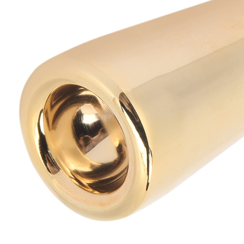 Trumpet Mouthpiece, Heavy Duty Cone Metal Wind Musical Instrument Parts Performance Accessories (Gold)