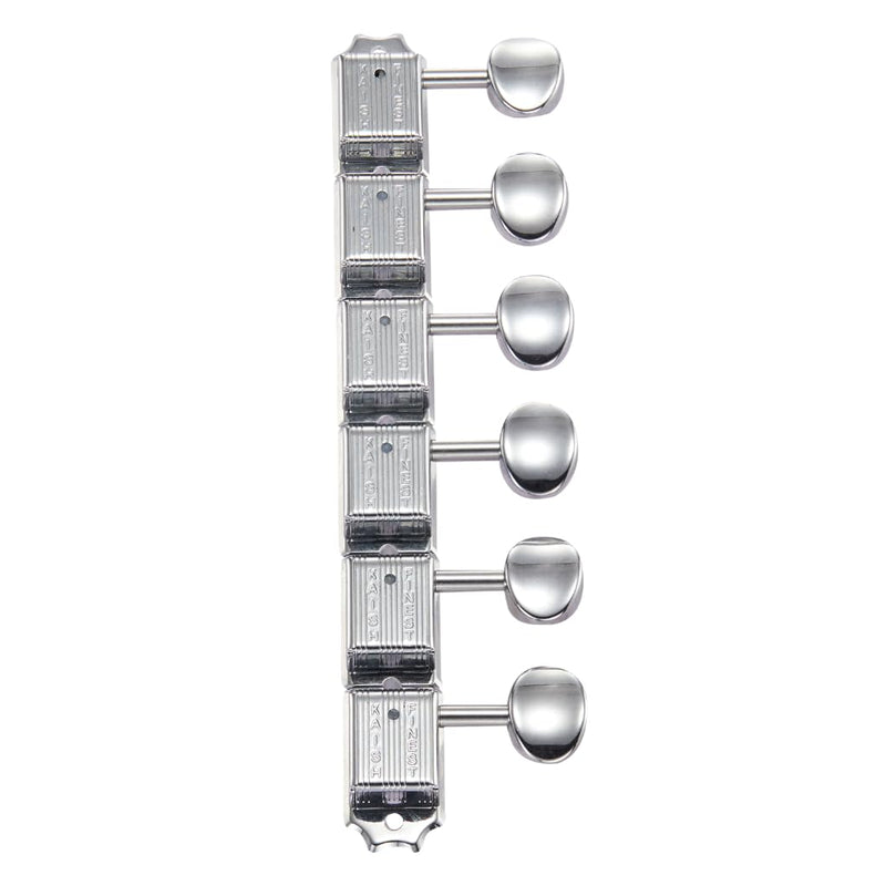 [AUSTRALIA] - Dopro Chrome Split Shaft Vintage Guitar Tuning Keys Pegs Guitar Tuners Machine Heads for Strat Tele 6 Inline Right Handed Chrom 
