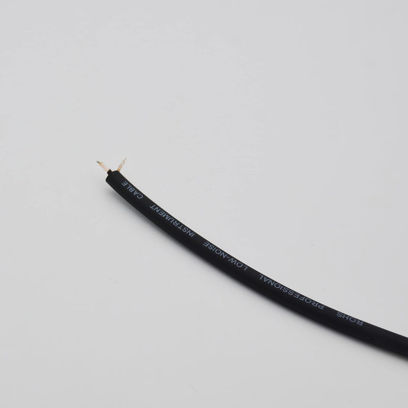 Guitar Cable 3 ft Instrument Cable 1/4 Inch Right Angle Guitar Patch Cables AMP Cord for Electric Guitar,Bass Keyboard,Pro Audio Black,Pack of 3