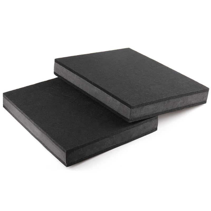 for 5''- 8'' Studio Monitor Speaker Noise Isolation Pads 3-Layer Acoustic Stand Riser Foam Subwoofer Isolation Pad Audio Vibration Platform Stabilizer Medium - for 5-8 inches