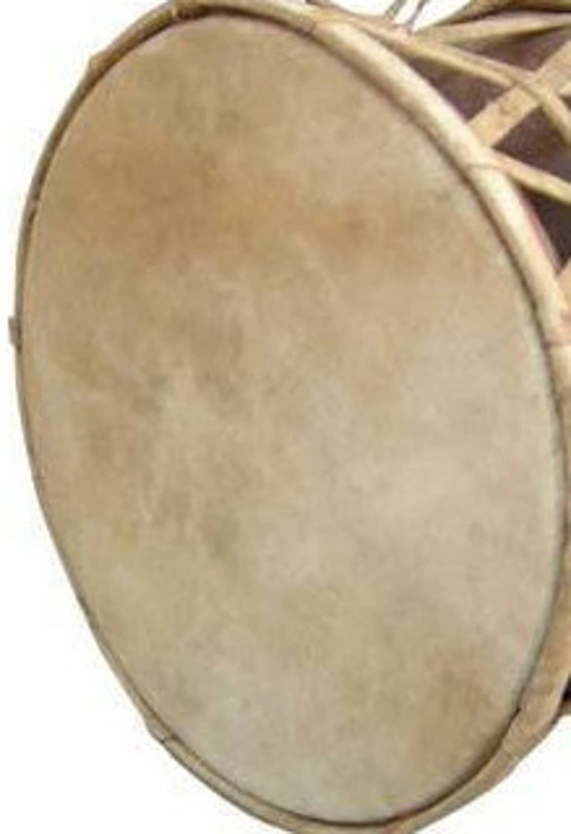 Damaru Hand Held Drum Wooden Nepali Folk Instrument Authentic Design Hand Carved Damaru Drum for Fun, Musical Instrument for All Age Groups of Musicians - Gift Party Supplies Birthday Party, DM-45