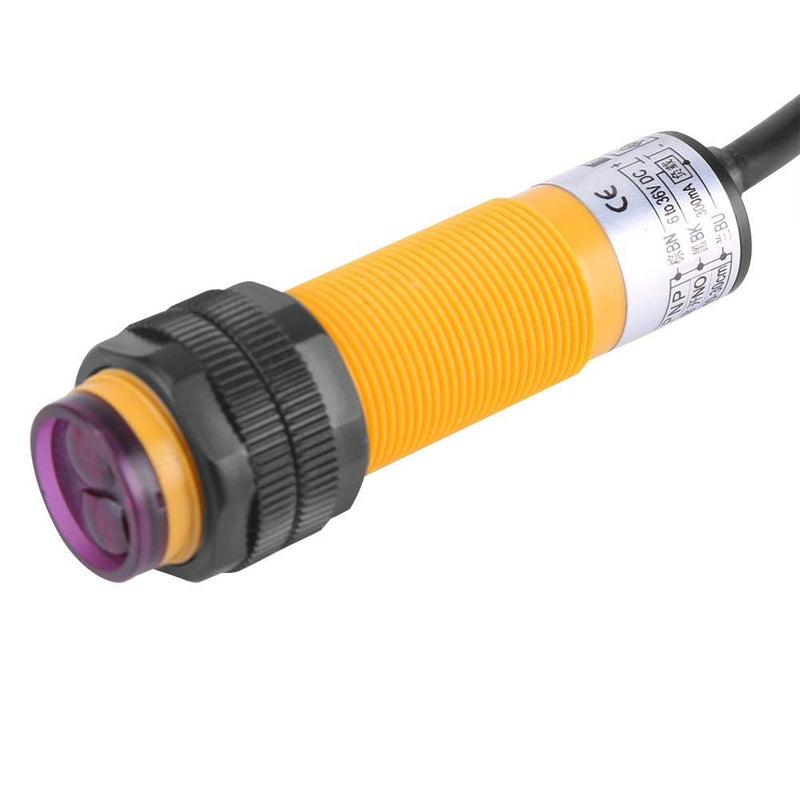 Dingln E18-B03P1 5-30 cm DC 3-Wire 6-36V PNP IR Photoelectric Switch