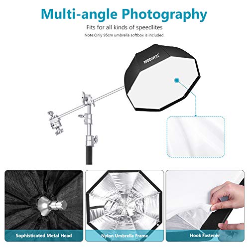 NEEWER 37.5inches/95centimeters Octagon Softbox with Carrying Bag 37.5"/95cm