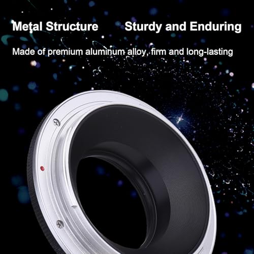 Lens Mount Adapter for M42 SLR Lenses to for Fuji GFX Series Lens Converter, Cameras Manual Focus Converter Control Ring