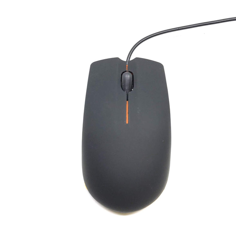 TFD Supplies - Wired 3 Button Optical Computer Mouse - 4 Pack - Bulk Computer Mice