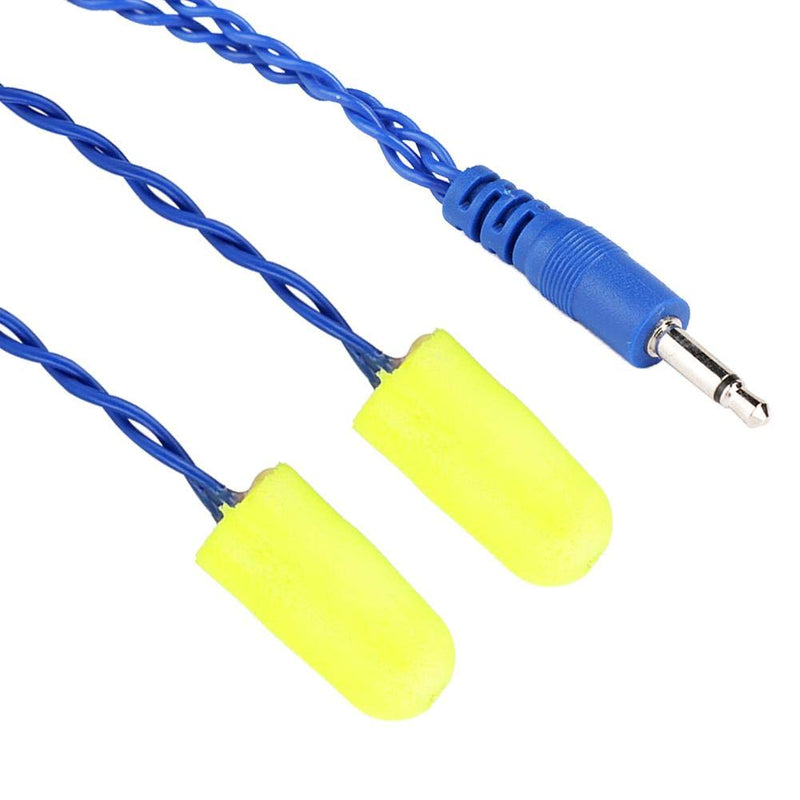 Tosuny Sportsman Foam Earbuds Auto Racing Mini Noise Reduction Foam Earbuds - Ear Mold Mono Racing Speakers - 1/8" Plug