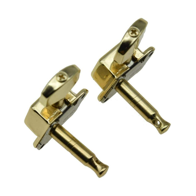 [AUSTRALIA] - KAISH 6 Inline Semi-Closed Guitar Tuning Keys Pegs Guitar Tuners Machine Heads for Electric Guitars Gold 