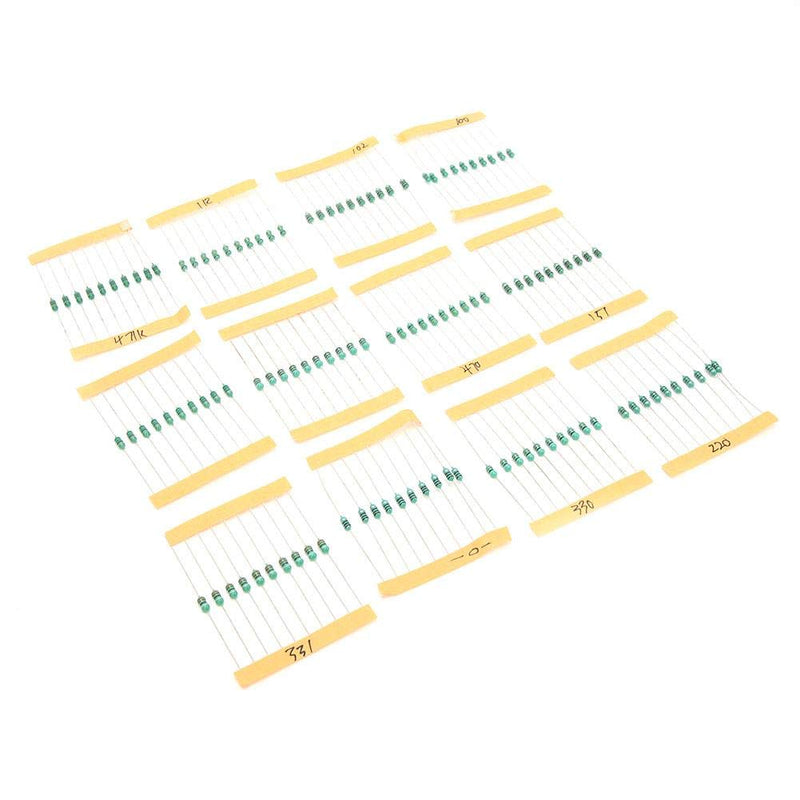 120pcs Inductors 1/4W 1UH - 1MH 12 Inductor Colour Ring Standard Inductor for Electronic Part