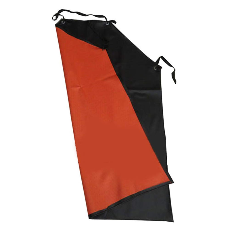 Kikier Extra Long Apron Heavy Duty Waterproof and Stain Resistant Extra Long Apron Kitchen Dishwashing Lab Butcher Fishing, black
