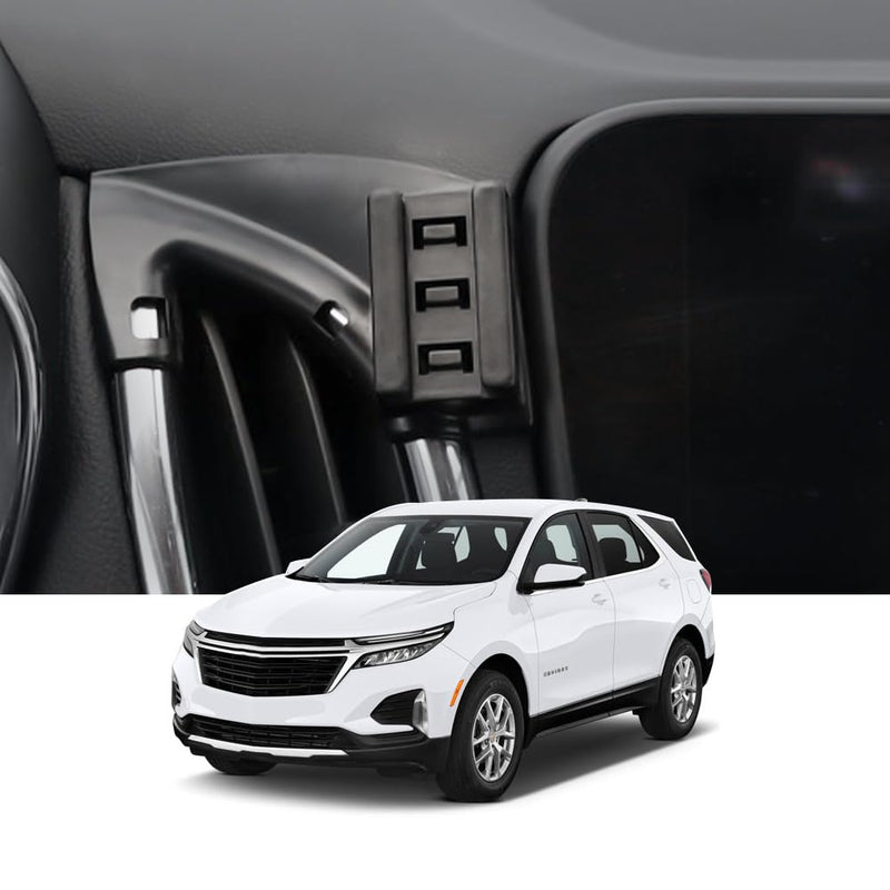 BEERTE Fits MagSafe Car Mount Fit for Chevrolet Equinox 2018-2024 Hands Free Magnetic Phone Holder for Car Vent 360° Rotation Car Phone Mount Fit for iPhone 17 16 15 14 13 12 MagSafe Case All Phones