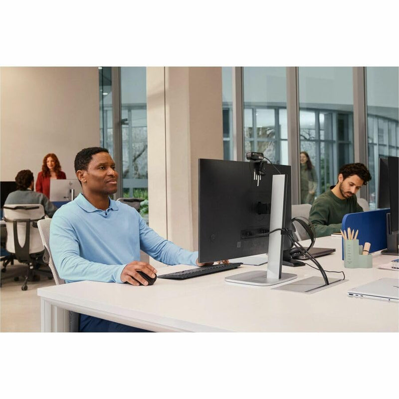 HP Tilt Ergonomic Mouse 725M (BH0Z5AA) - Mac, PC - Multi Surface - Wireless - 32.81 ft - Bluetooth/Radio Frequency - 2.40 GHz - Rechargeable - Black - USB Type A - 6000 dpi - Tilt Wheel - 7 Button(s)
