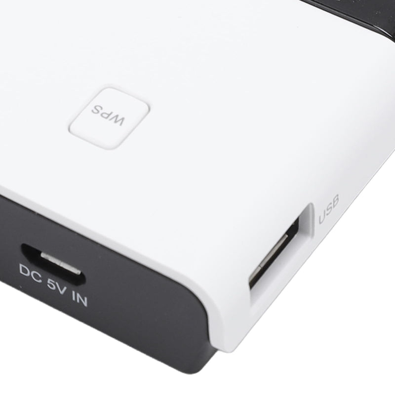 GOWENIC USB Print Server, 10 100Mbps LAN Bridge Wireless Wired Standalone Print Server Support 4 Printers Plug and Play, with 480Mbps USB 2.0 Port, for 7 8 10 11 OS X (US Plug) US Plug