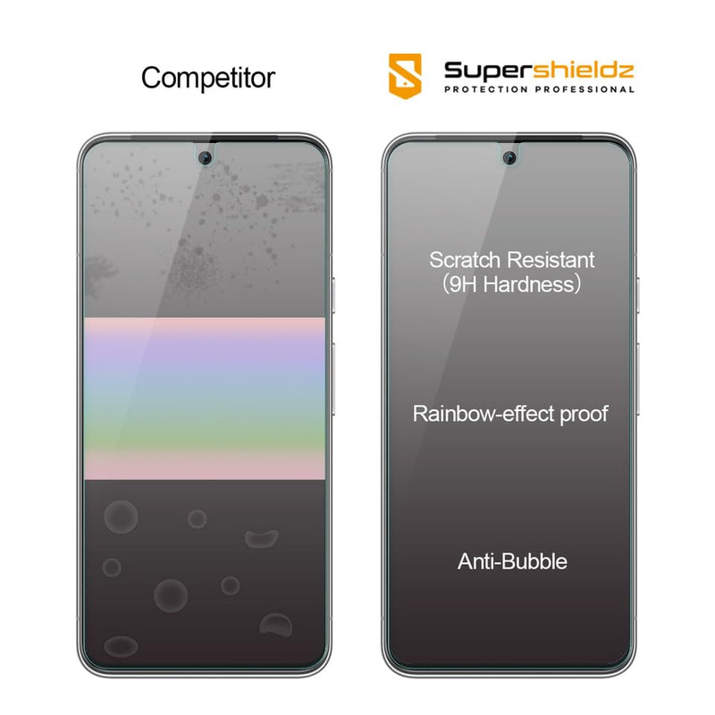 Supershieldz (3 Pack) Designed for Google Pixel 8 Tempered Glass Screen Protector, 0.33mm, Anti Scratch, Bubble Free Pixel 8 (6.2 inch)
