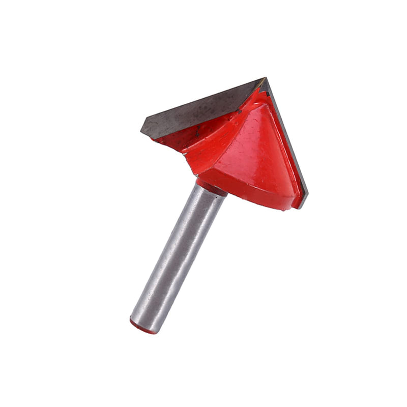V Groove Milling Cutter, Plasterboard Cutter 90 Degree, V Groove Cutter, 90 Degree Cutter, CNC V-Bit, 14 Shank Router Bit Engraving V Shape Groove Wood Cutter Trim Chamfer Bit Wood Cutter Edge Cutter