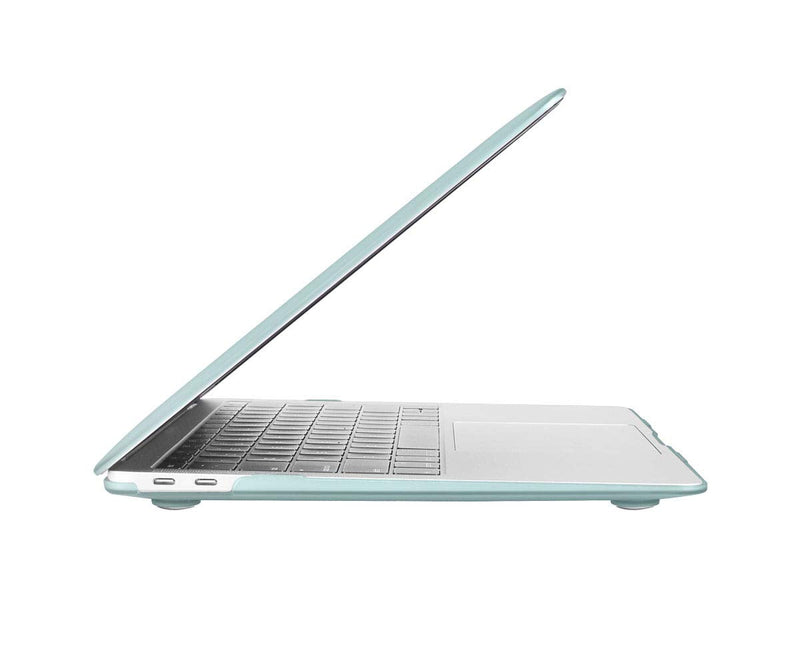 UESWILL 2022 2021 MacBook Air 13 inch Case A2337 M1 A2179 A1932, Hard Shell Case Cover Compatible with MacBook Air 13 inch with Retina Display & Touch ID (2018-2022), Green 2018-2022 Air 13" (M1 A2337/A1932/A2179)