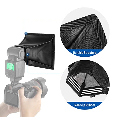 NEEWER Flash Diffuser Light Softbox 6" X 5" 6x5 inches