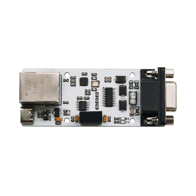 Serial Port to ETH Ethernet (RJ45) Module Digitally&Power Isolated USB to RJ45 Converter Module Interface TTL RS232 RS485 to ETH RJ45 Network Port (RS232 to ETH) RS232 ETH PLUS
