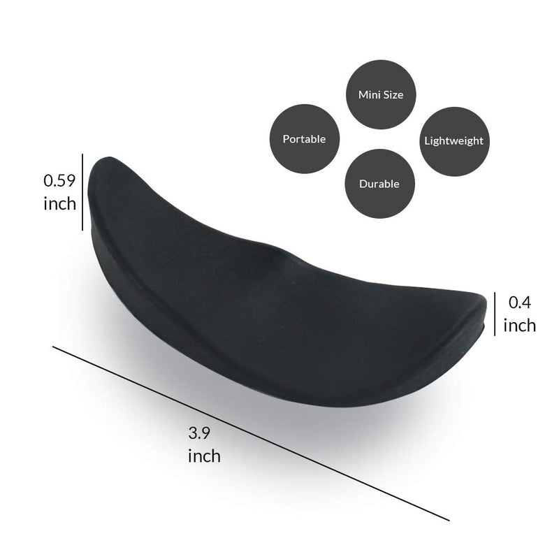 Palm Rest Support Pad Mouse Wrist Rest Support for Office Computer Laptop Typing Pain Relief Black
