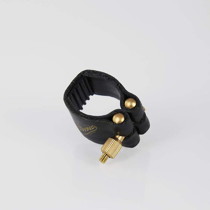 Rochix Genuine Leather Ligature and Plastic Cap for Bb Clarinet clarinet genuine leather ligature