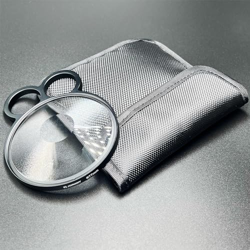 77mm Handheld Whirlpool Glass Prism SLR Photography Accessories Special Effects Handheld Filters, Camera Phones are Applicable 77mm Handheld Whirlpool