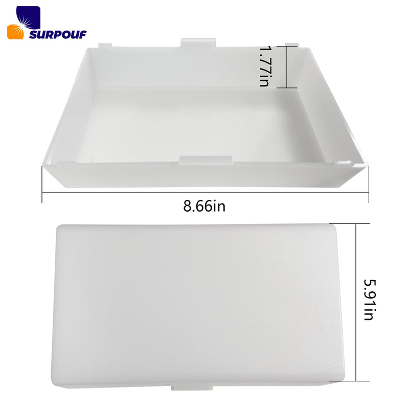 [AUSTRALIA] - 65776000 S65776000 Light Lens Plastic Cover for Exhaust Fans Fits For 663LN, 669LN, H965,VF305CN, VH-330 Vent Hood 