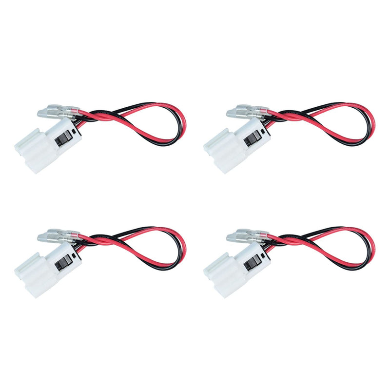 [AUSTRALIA] - 4Pcs Speaker Harness Replacement for Nissan Wire Harness 2004-2013 2014 2015 2016 2017 2018 2019 2020 2021, Infiniti Speaker Adapter 2006-2018 Car Speaker Connector Harness Adapter 