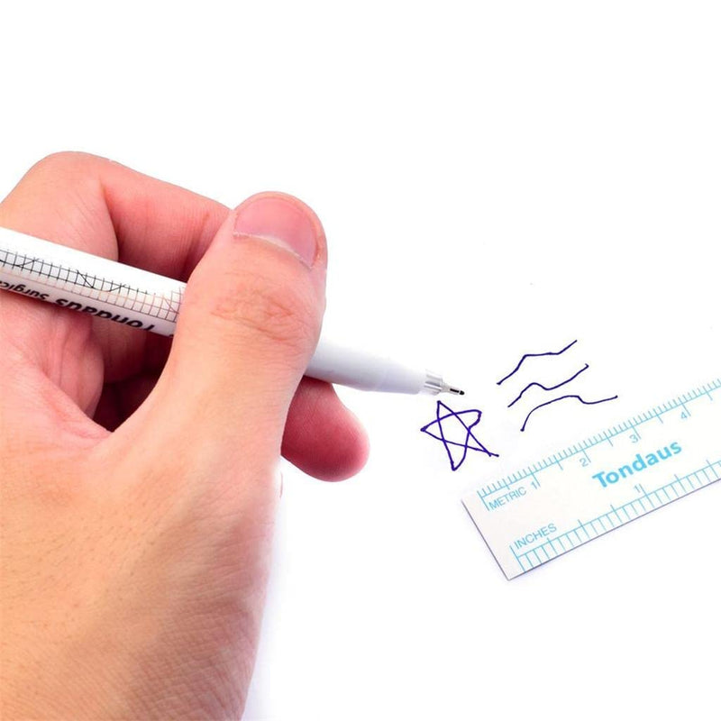 zalati Pack of 10 Skin Marker Accessories Eyebrow Tattoo Piercing Positioning