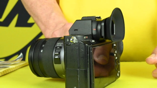 Hoodman HEYESF HoodEYE Camera Eyecup Eye Cup Viewfinder Eye Piece for Sony Mirrorless A7 & A9 Series