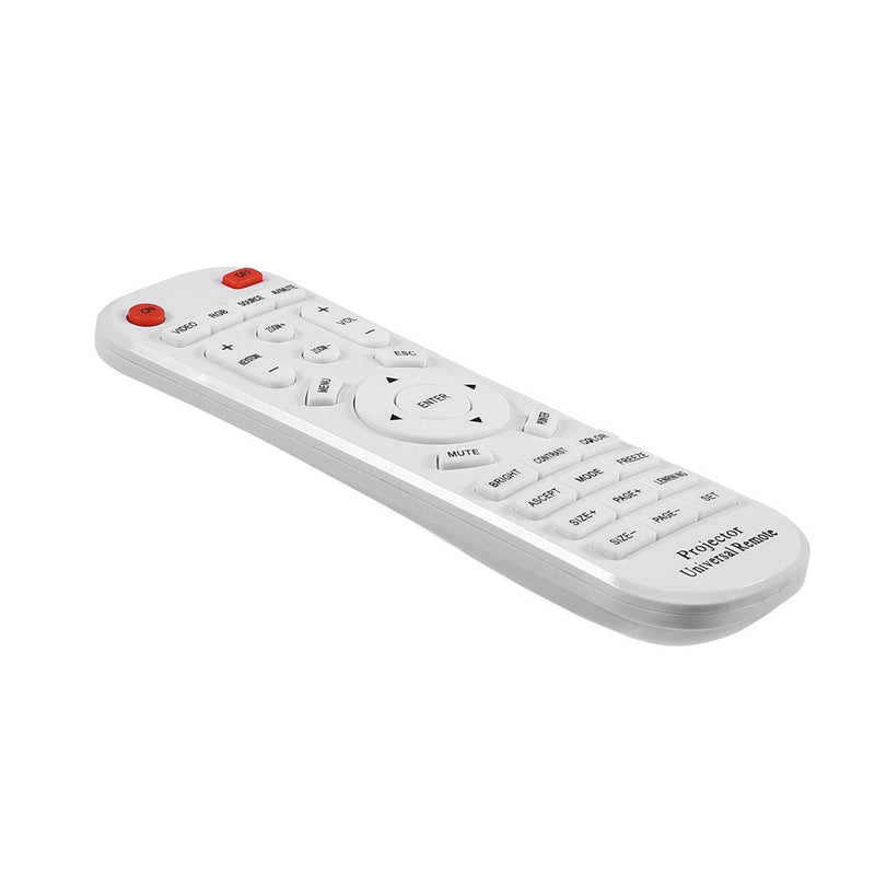 Sanpyl Universal Projector Remote Control, Remote Controller Adapter for Projector, White
