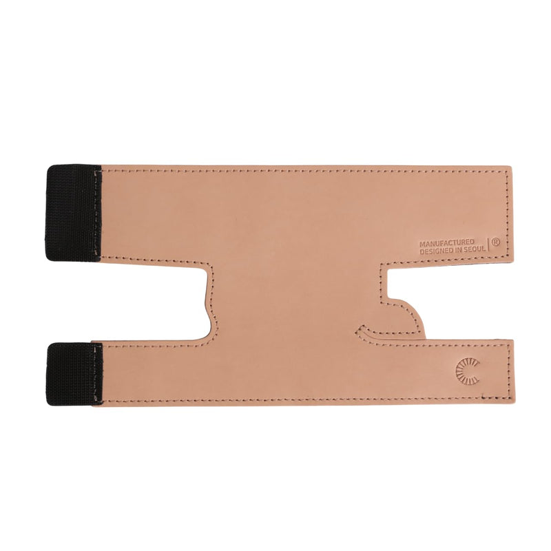 [AUSTRALIA] - Curtis Trumpet Valve Guard HGT5 Natural Beige - Genuine Leather, Slim design (Natural Beige) 