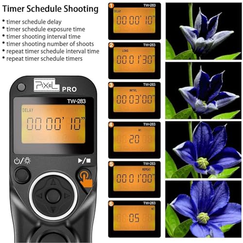 Camera Remote Control TW-283C2 Wireless Remote Shutter Release for Sony A7C2 A6700 A7M5 ZV-E1 ZV-E10II TW283/C2