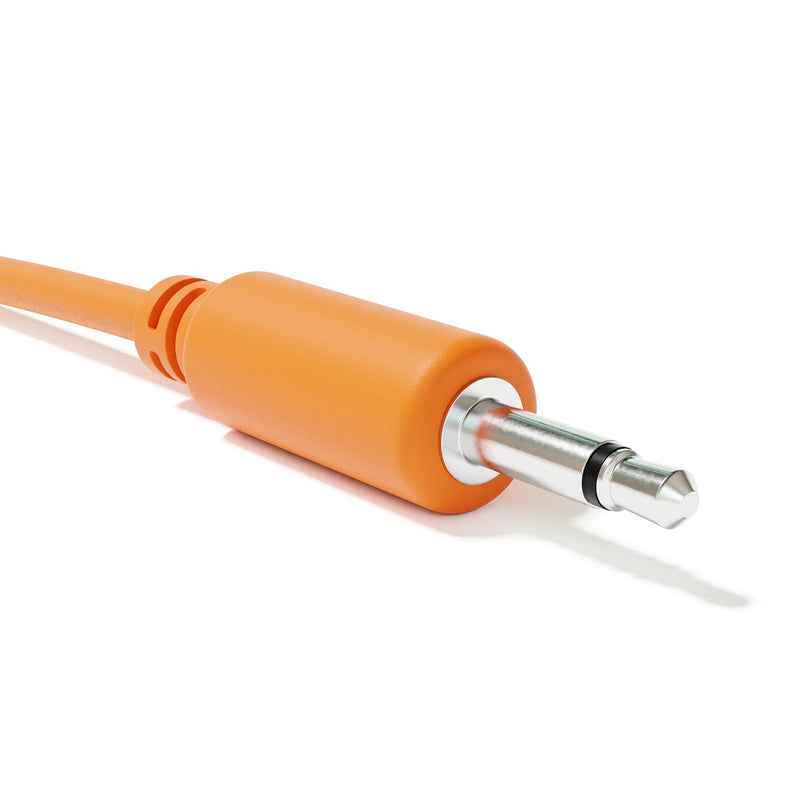 [AUSTRALIA] - Mono Modular Patch Cables TS 3.5mm 1/8 inch Eurorack Synthesizer [10-Pack | 60 cm - 23.62"] 60 cm - 23.62" 10-Pack 