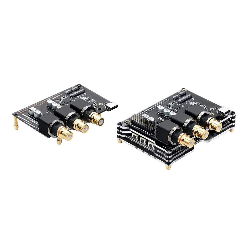 Khadas Tone Board High Resolution Audio Board VIMs, Compatible(Generic Edition) for Desktop PCs/Laptop PCs/Edge, Raspberry PIS and Other SBCs/All Other Devices via Included USB-C to USB-A 2.0 Cable Generic Edition