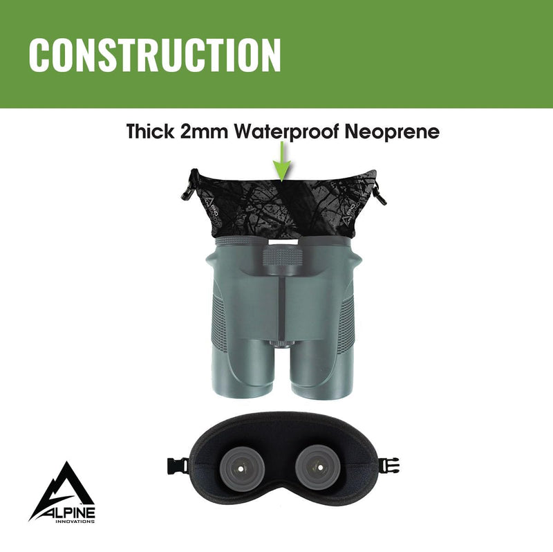 Bino Bandit - Blocks Glare, Improves Visual Acuity and Reduces Eye Fatigue. FITS All Binoculars. (Charcoal) Charcoal