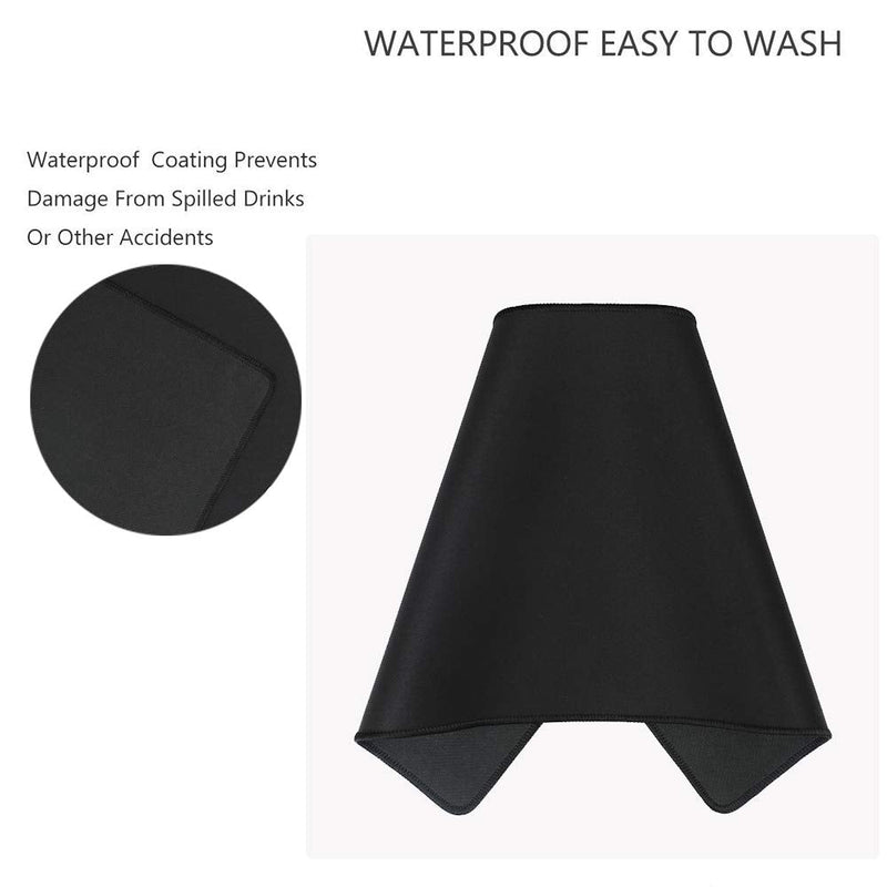 YEBMoo Extra Large Gaming Mouse Pads/Extended Protective Office Desk Mouse Mat Non-Slip Professional Precision Tracking Surface (23.6" x 11.8") for PC Computer Laptop(60x30 Black001) 60x30 Black001